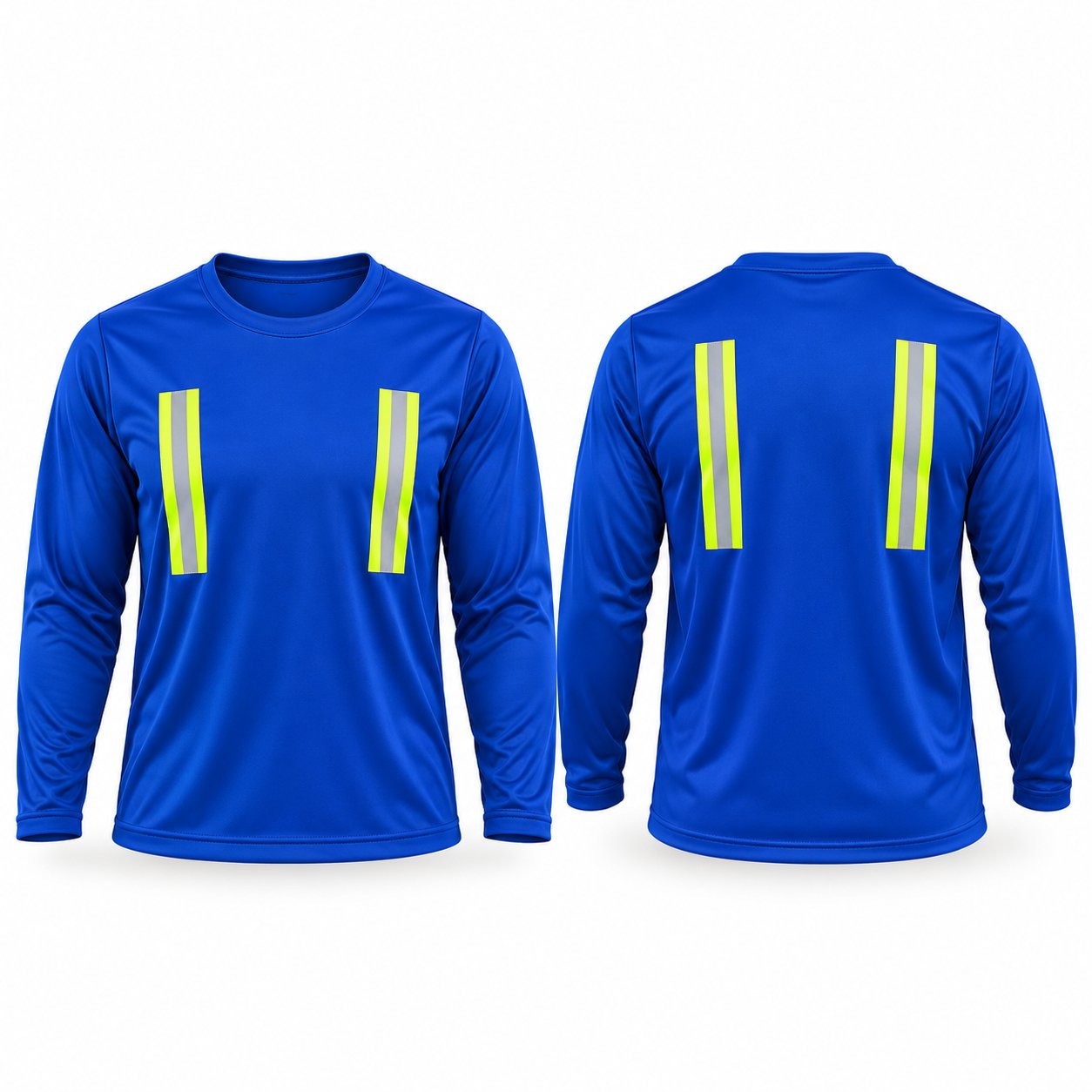 Camiseta de trabajo con cinta reflectiva.